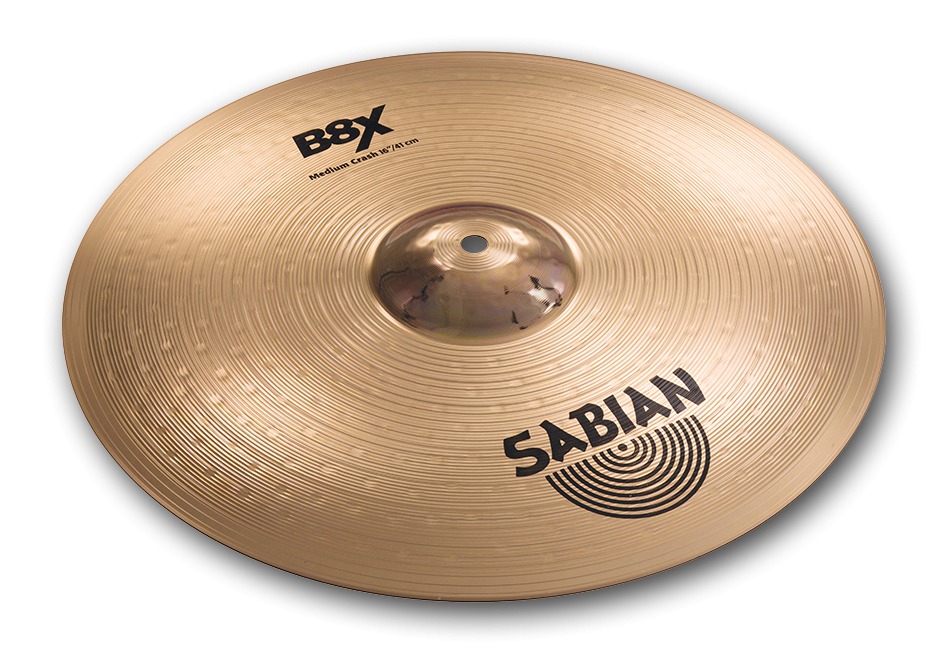 Sabian B8x Medium Crash 16'' Nuevo Modelo