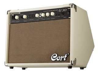 Cort Af30 Amplificador Guitarra Acustica 3 Canales 30 Watts