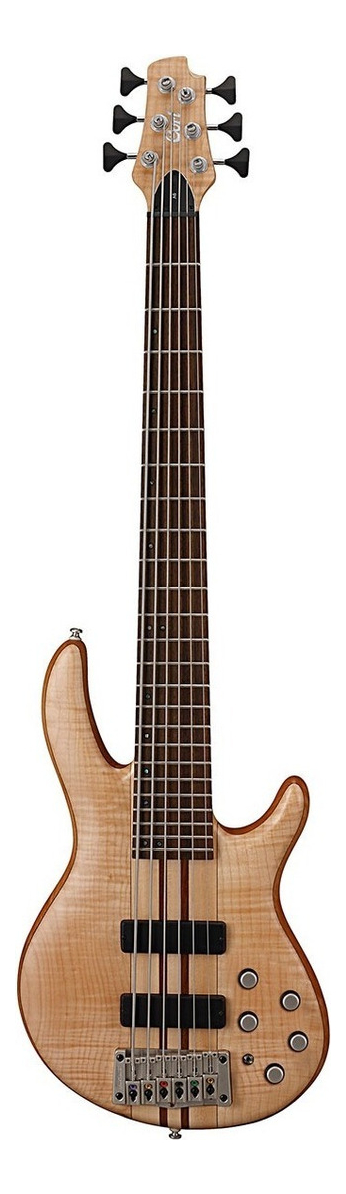 Bajo Electrico Cort Bajo Elec.a6plus Fmmh Opn 6 Cuerdas Color Open Pore Natural Orientación De La Mano Diestro Gloss