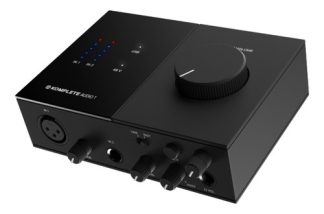 Interfaz De Audio Komplete Audio 1 Native Instruments Color Black Awesome Black