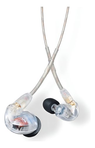 Auriculares Shure Se425 Pro Transparentes In-ear Color Negro