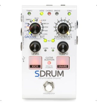Pedal De Ritmos Digitech Sdrum Blanco
