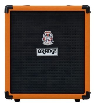 Amplificador Orange Crush Bass 25 Transistor Para Bajo De 25w Color Naranja