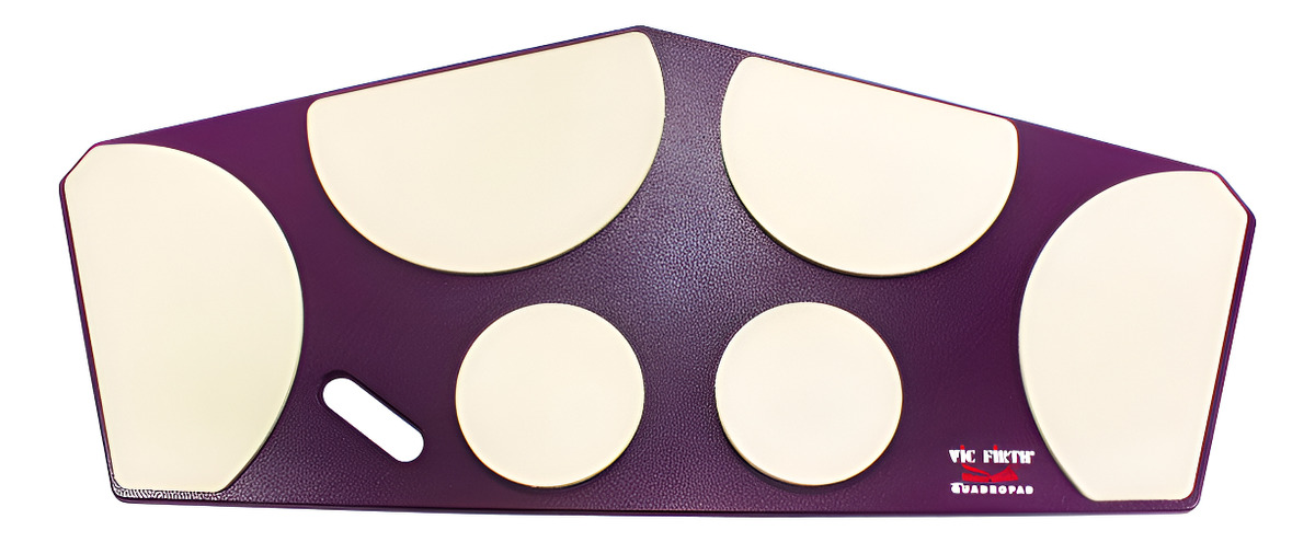Vic Firth Hhpql Goma Practica Heavy Hitter Quadropad Grande