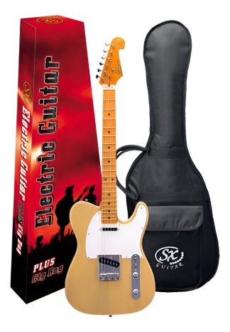 Sx Stl50 Telecaster Guitarra Electrica Con Funda
