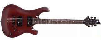 Sgr Schecter 006 Guitarra Electrica Hh Color Walnut Satin Orientación De La Mano Diestro