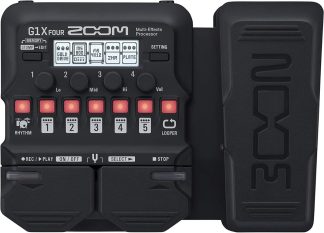 Pedal De Efecto Zoom G1x Four Negro