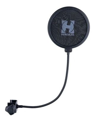 Hercules Mh200b Filtro Antipop 155mm Diámetro Metálico