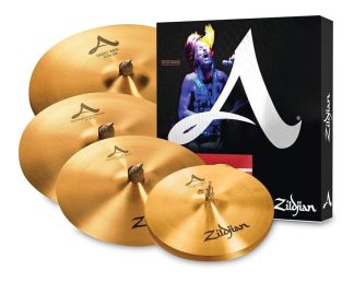Zildjian Avedis A391 Hh14 Crash 16 Crash 18 Sweet Ride 21 Color Dorado Diámetro 18 In