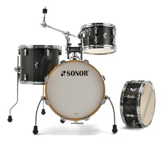 Sonor Aqx Jungle Bateria Jazz 4 Cuerpos 16 10 13 13