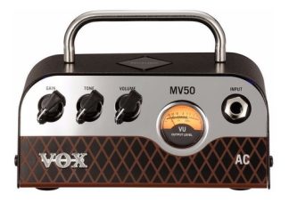 Vox Mv 50 Ac Cabezal Hibrido Tecnologia Nutube 50w Ac30 Color Negro, Plateado