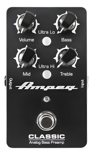 Ampeg Classic Pedal Pre Amplificador Bajo True By Pass