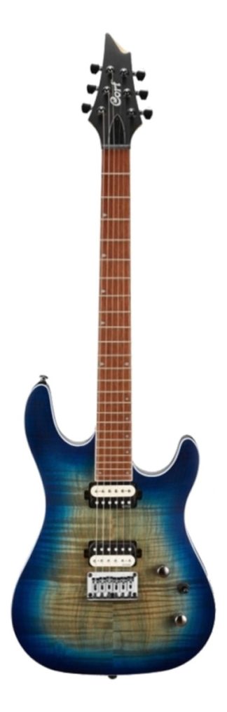 Guitarra Eléctrica Cort Kx300 Cobalt Burst 24 Trastes Caoba Diapasón Jatobá Diestro