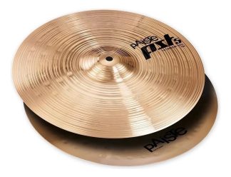 Platillo Hi-hat Medium 14 Paiste Pst5 Mhh-14 B8 Brillante Bronce