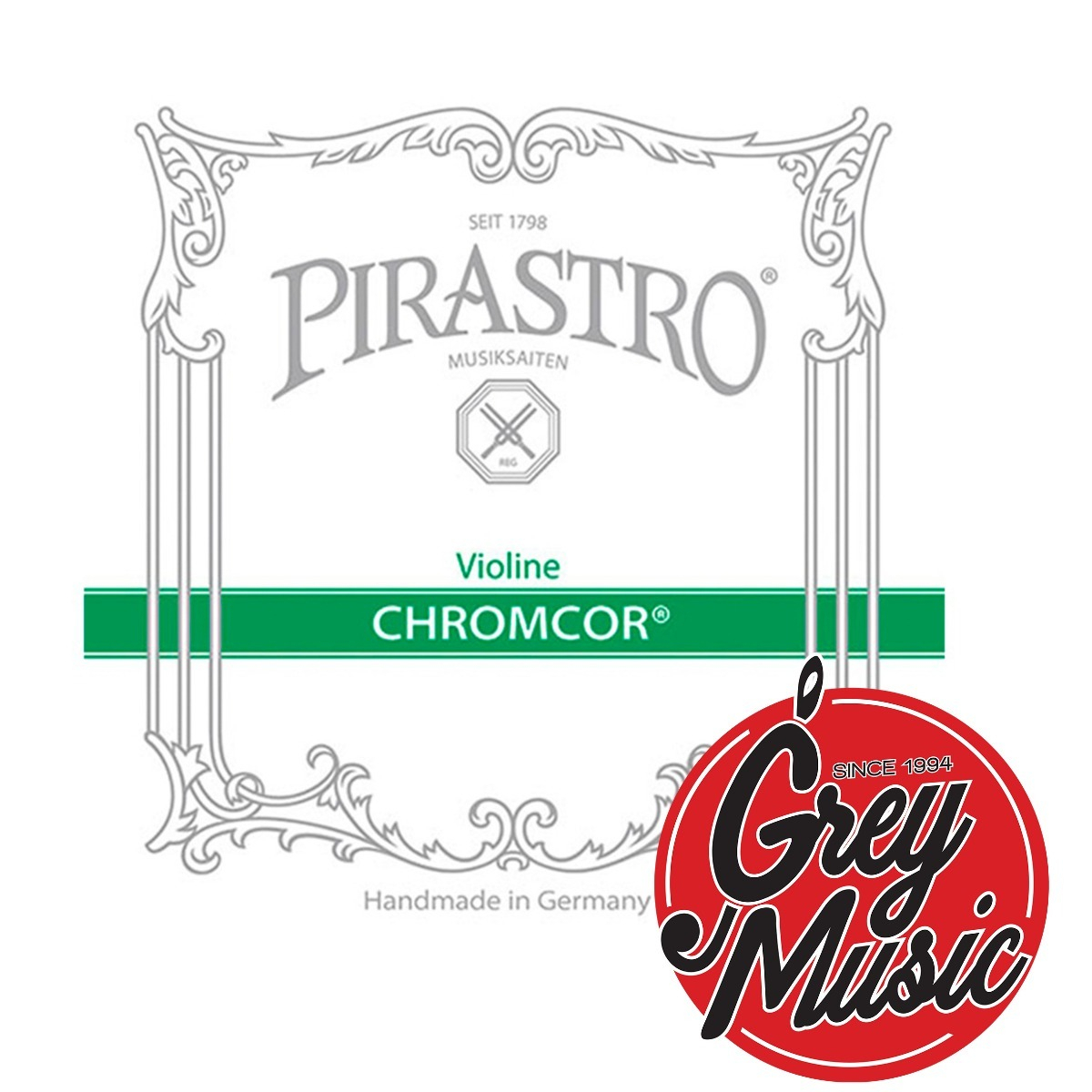 Encordado Para Violín 4/4 Pirastro Chromcor Medium Alemania