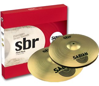 Sabian Sbr Set Hi Hat 13 + Crash 16 Ideal Principiante
