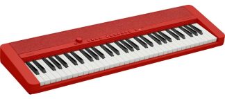 Casio Ct S1 Teclado De 5 Octavas Color Red Rojo