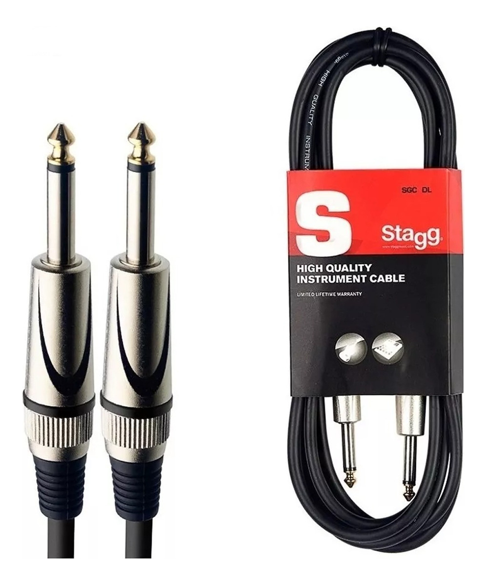 Stagg Sgc6 Cable Plug Plug 6 Metros Heavy Duty