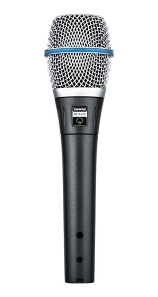 Micrófono Shure Beta 87a Color Plateado