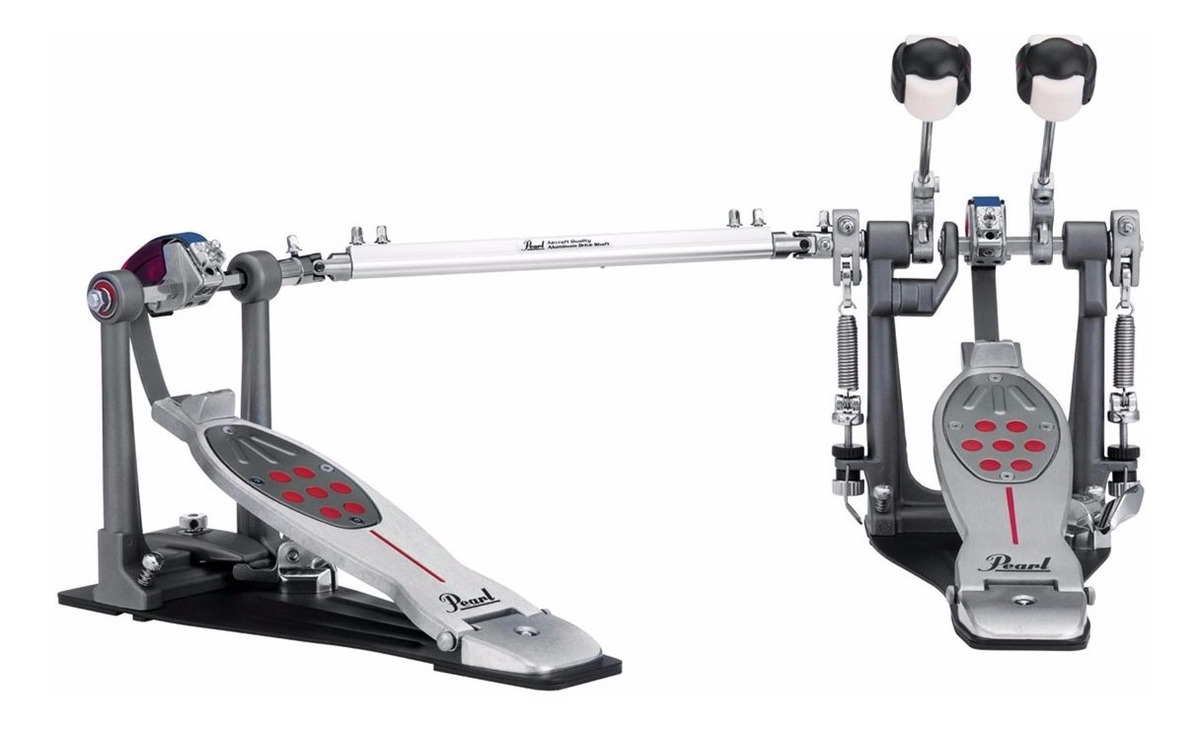 Pearl P2052c Pedal Bombo Eliminator Twin Doble Cadena Estuch