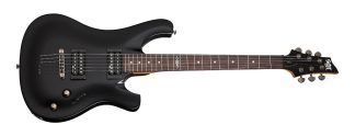 Sgr Schecter 006 Guitarra Electrica Hh Color Negro Orientación De La Mano Diestro