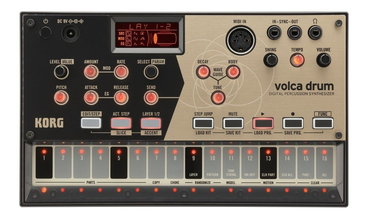 Korg Volca Drum Sintetizador Digital Percusion