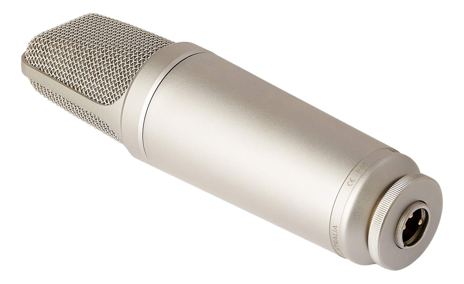 Rode Nt1000 Microfono Super Versatil Para Estudio Grabacion Silver Plata Arcoíris