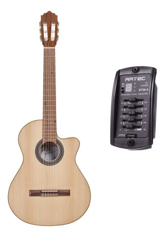 Fonseca 40kec Mate Guitarra Electro Criolla Artec