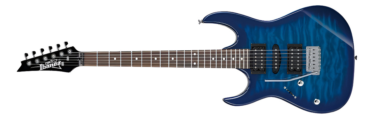 Ibanez Grx70qa Zurda Guitarra Electrica Palanca Zurdo
