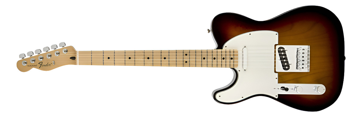Fender Mexico Telecaster Standard Zurda Maple Sunburst