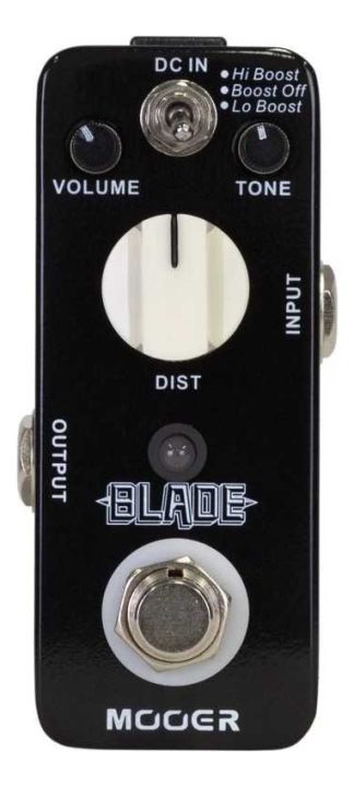 Mooer Blade Pedal De Distorsión Metal Color Negro