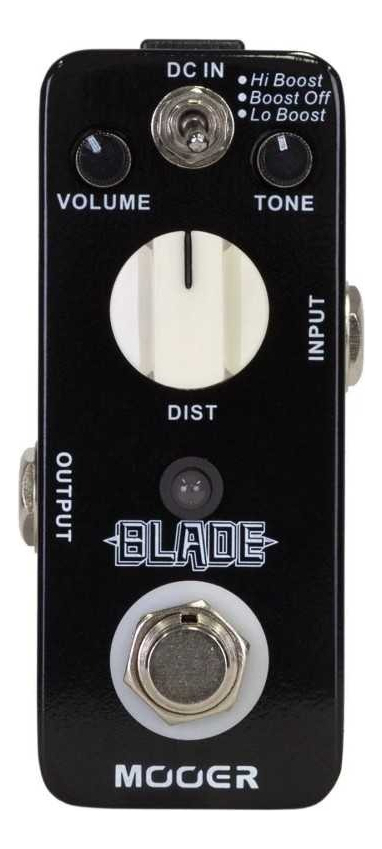 Mooer Blade Pedal De Distorsión Metal Color Negro