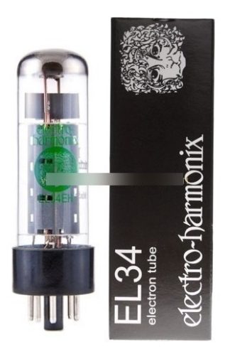 Válvula Electro Harmonix El34 Transparente Sonido Vintage Amplificadores