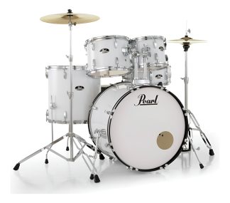 Pearl Roadshow Bateria 5 Cuerpos Bombo 22 Fierros Platillos