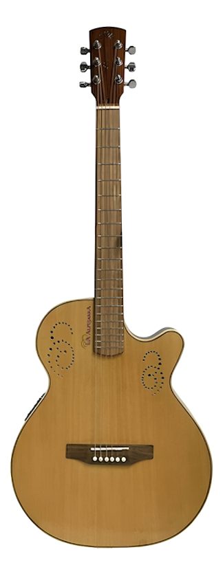 Alpujarra 400kink Guitarra Electro Acustica Fishman 1/2 Caja