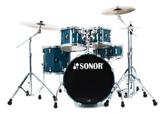 Sonor Aq1 Stage 22 Bateria 5 Cuerpos Birch Fierros