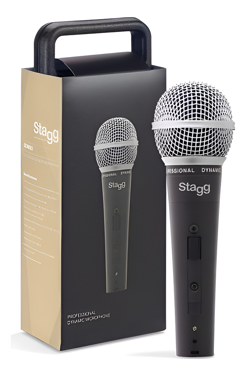 Stagg Sdm50 Microfono Para Cantante Principiante Con Cable