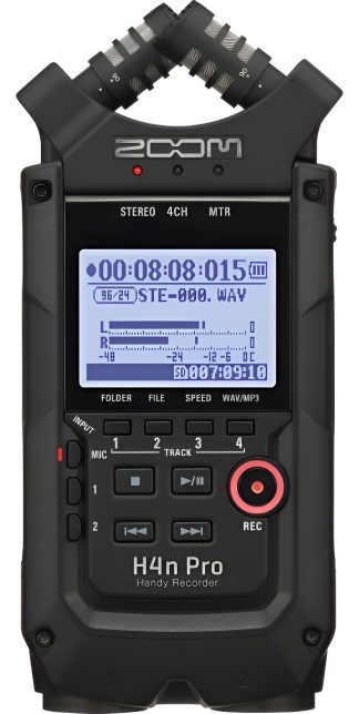 Zoom H4n Grabador Portatil Stereo Mic Condenser 2 Entradas