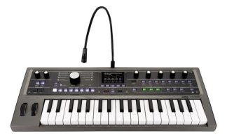 Teclado Sintetizador Korg Microkorg2 37 Teclas Plateado Midi Usb