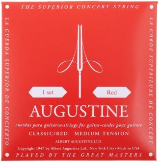 Augustine Red Encordado Guitarra Clasica Criolla T Normal