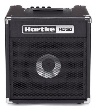 Amplificador Bajo Hartke Hd50 Dydrive 50w 10 - Plus Voltaje Color Negro