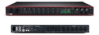 Focusrite Scarlett 18i20 3 Gen Placa De Sonido 8 Pre Adat