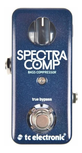 Pedal Tc Electronic Spectracomp Compresor Para Bajo 9v Digital Azul