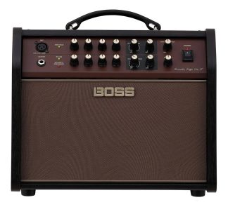 Amplificador Guitarra Acústica Y Micrófono Boss Acslive Lt 6 Color Marrón Oscuro