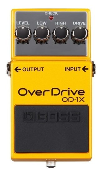 Pedal De Efectos Boss Overdrive Od-1x Amarillo