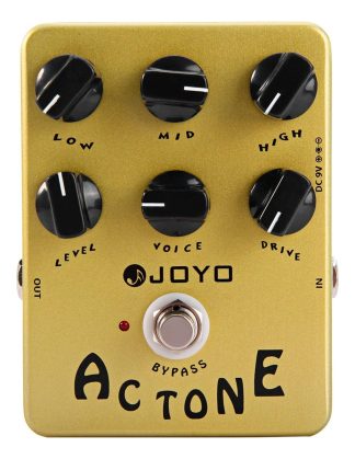 Joyo Jf-13 Pedal Simulador Vox Ac30 Valvular Guitarra Amarillo