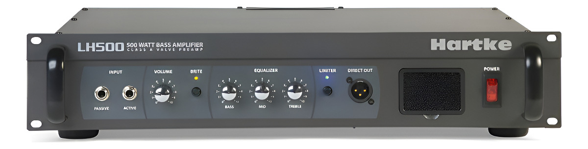 Hartke Lh500 Cabezal Para Bajo Pre Valvular 500 Watts