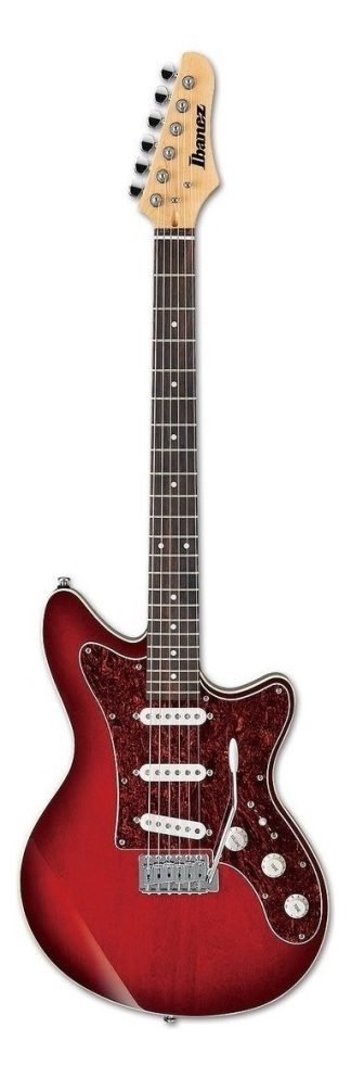 Guitarra Eléctrica Ibanez Roadcore De Tilo Blackberry Sunburst Brillante Con Diapasón De Palo De Rosa