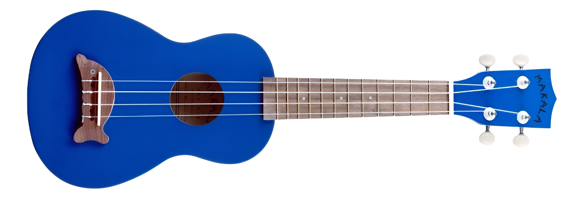 Ukelele Acústico Soprano Kala Makala Mk-sd Azul Metálico Mate Metallic Blue