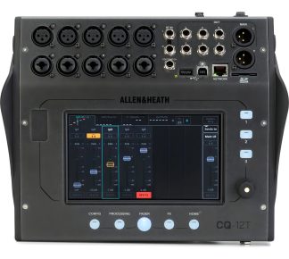 Allen & Heath Cq12t Consola 12 Canales Pantalla Tactil Bt